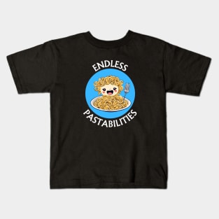 Endless Pastabilities | Pasta Pun Kids T-Shirt